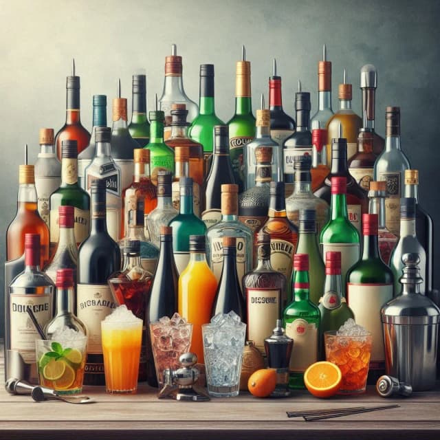 les ingrédients du barman